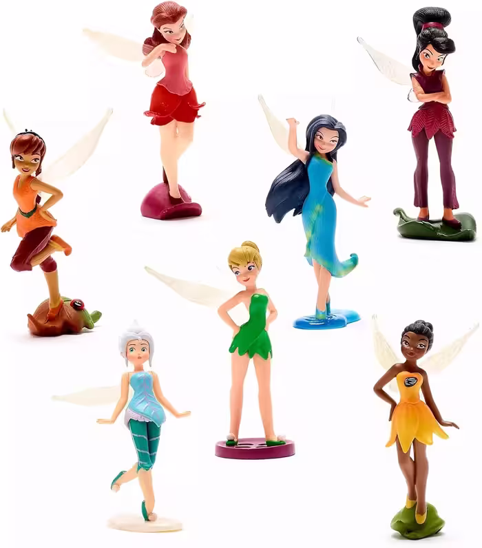 فيگور تینکربل Tinker Bell مجموعه 7 عددی