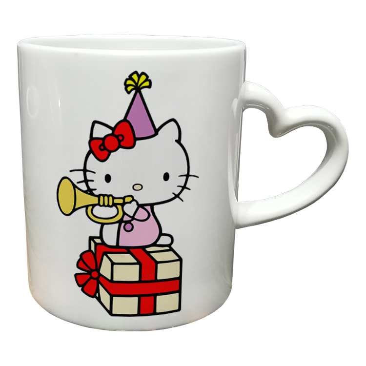 ماگ مدل دسته قلبی طرح کیتی کد 89