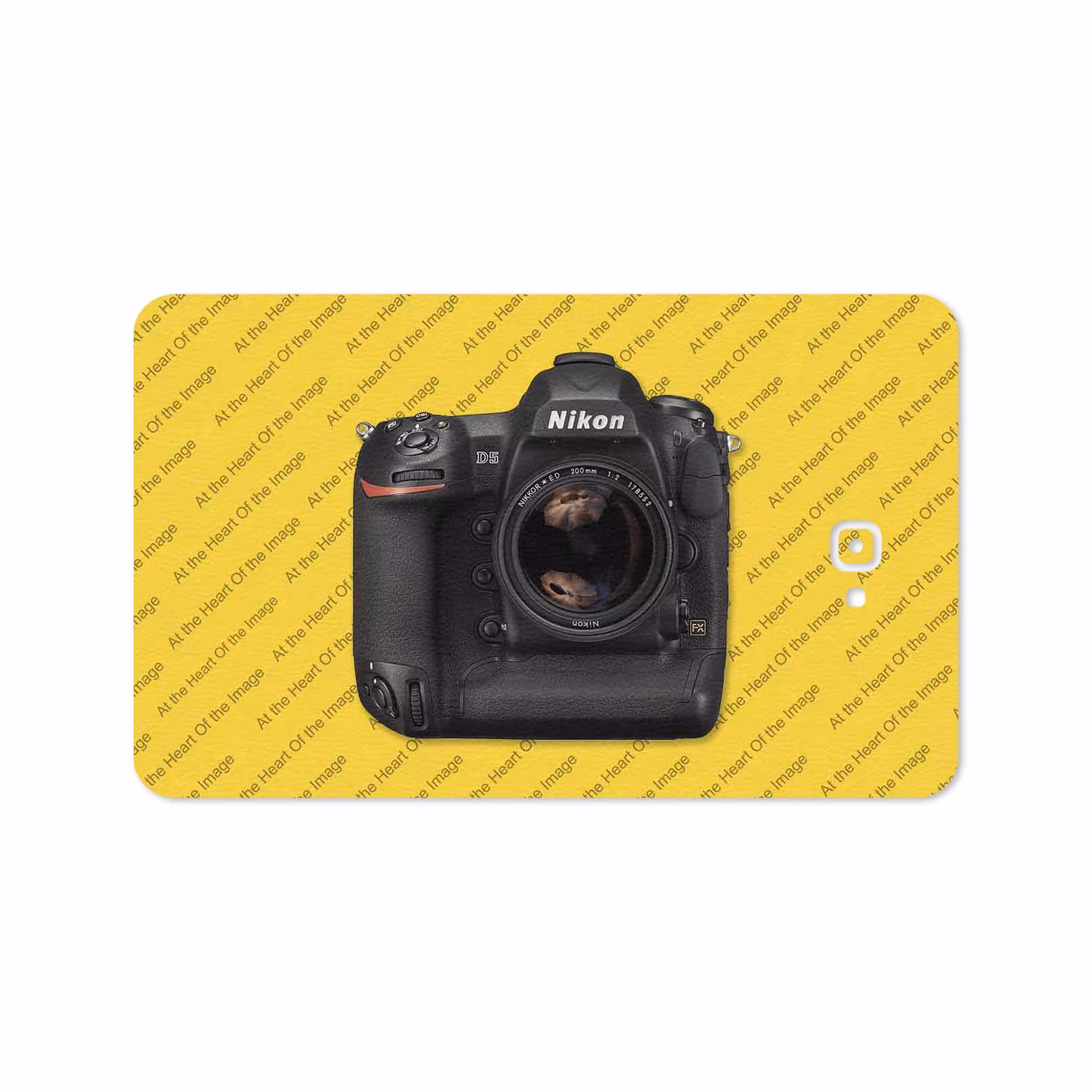 برچسب پوششی ماهوت مدل Nikon-Logo مناسب برای تبلت سامسونگ Galaxy Tab A 10.1 2016 T585