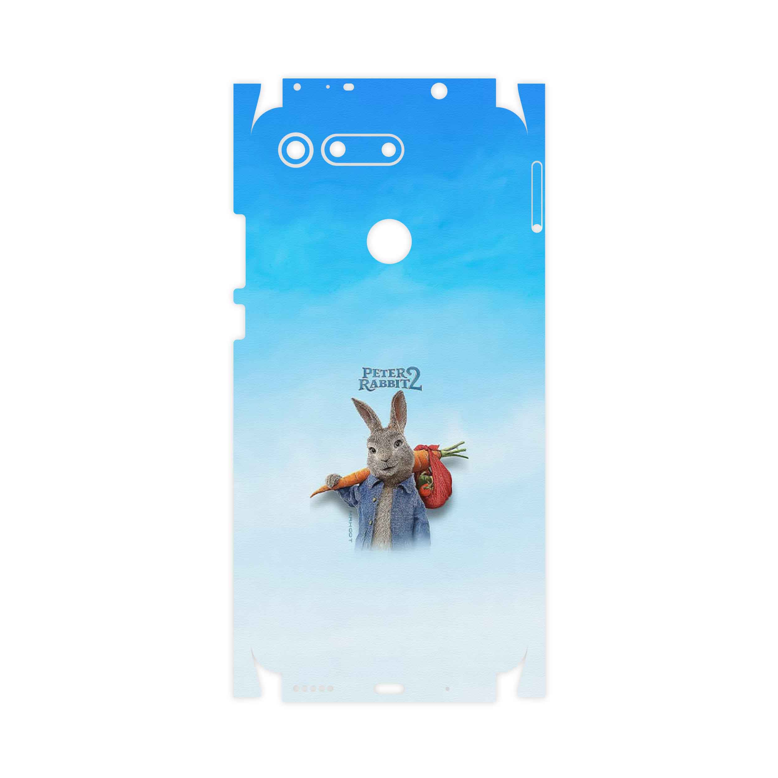 برچسب پوششی ماهوت مدل Peter Rabbit-FullSkin مناسب برای گوشی موبایل آنر View 20