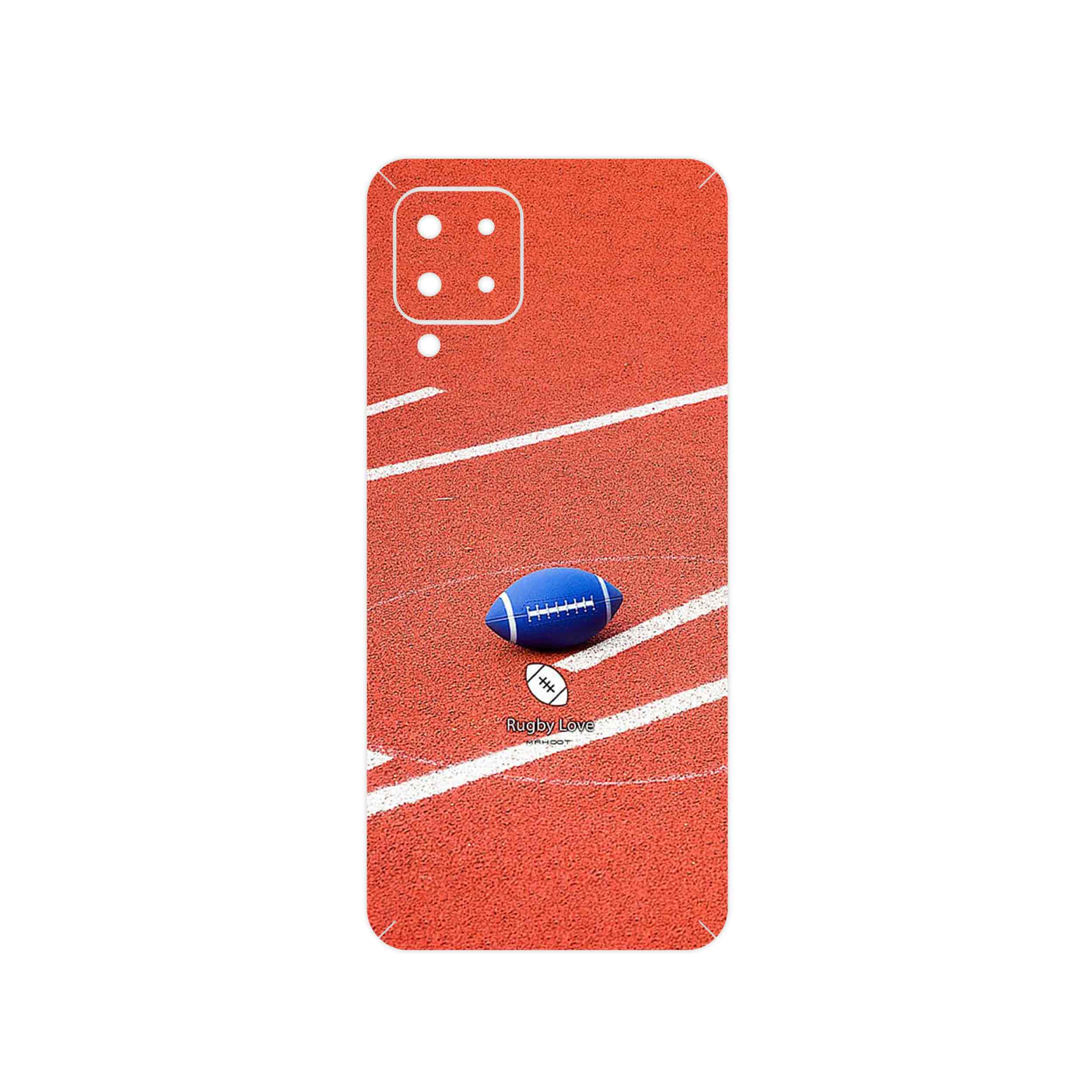 برچسب پوششی ماهوت مدل Rugby football مناسب برای گوشی موبایل سامسونگ Galaxy M22