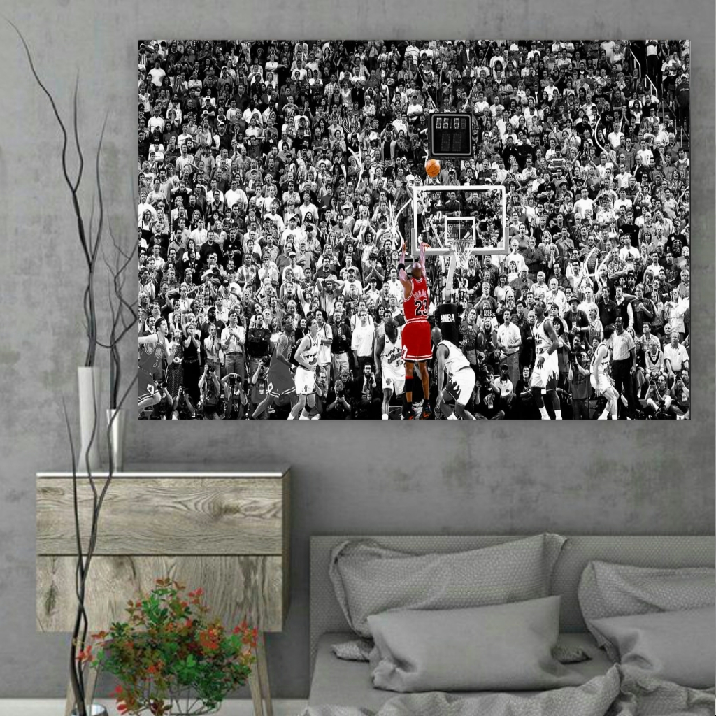 تابلو بوم طرح ستاره بسکتبال کوبی برایانت مدل SDB1208