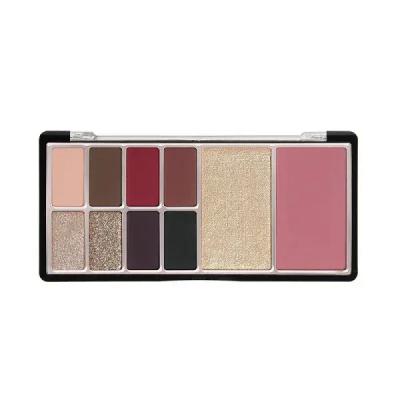 پالت چشم و صورت 10 رنگ سه کاره کارکتر Character Face &amp; Eyes Shadow/Blush Palette(CFE 003)