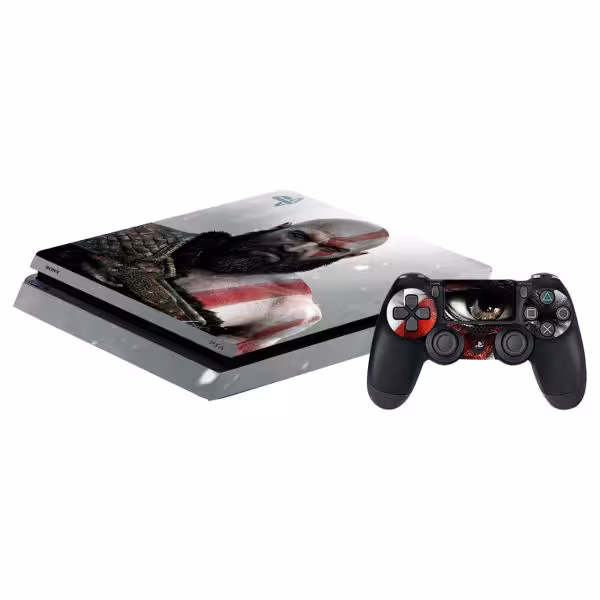 استیکر پلی استیشن 4 طرح god of war