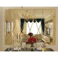 آینه دکوراتیو طرح لنسر