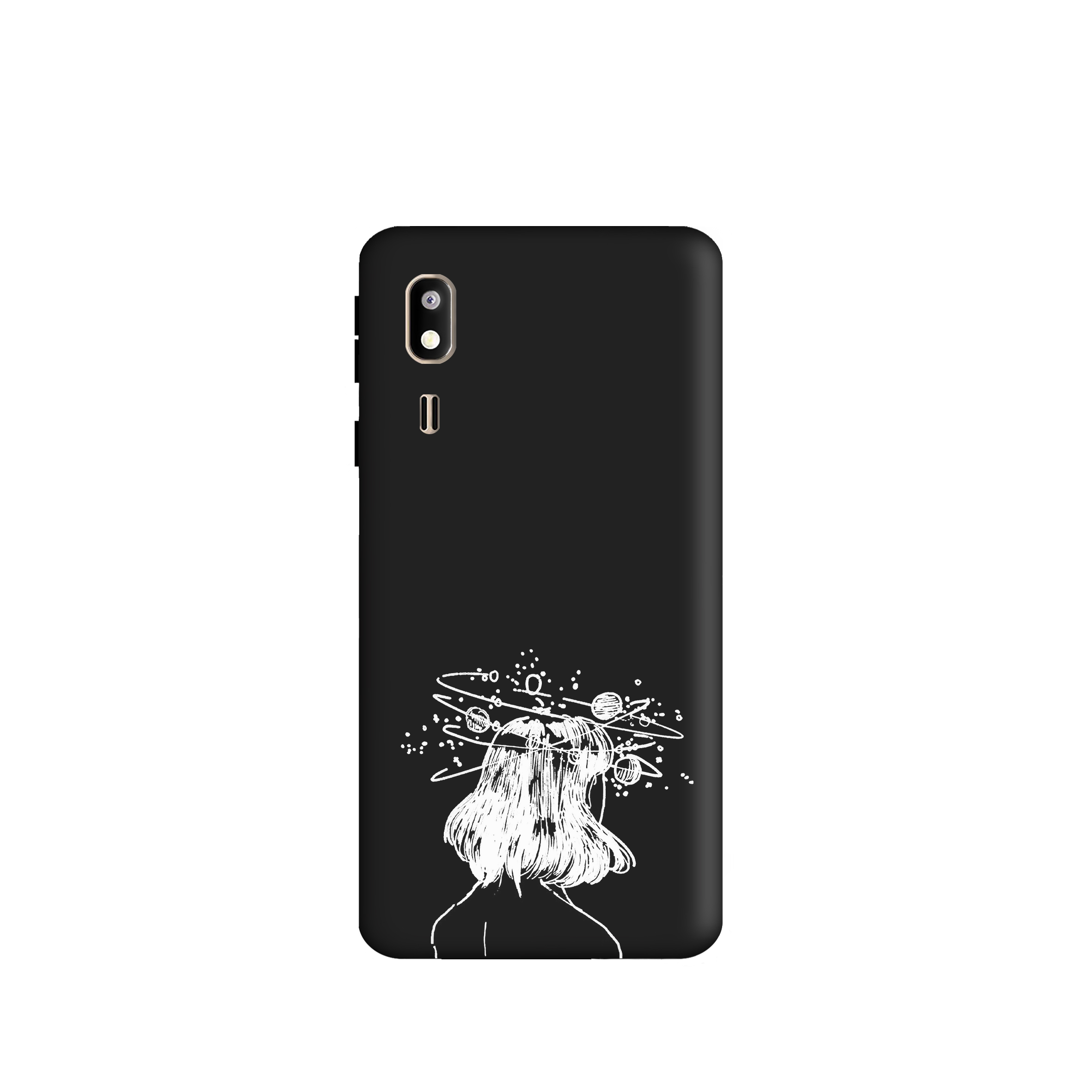 کاور طرح دخترانه مینیمال  کد y346 مناسب برای گوشی موبایل سامسونگ Galaxy A2core