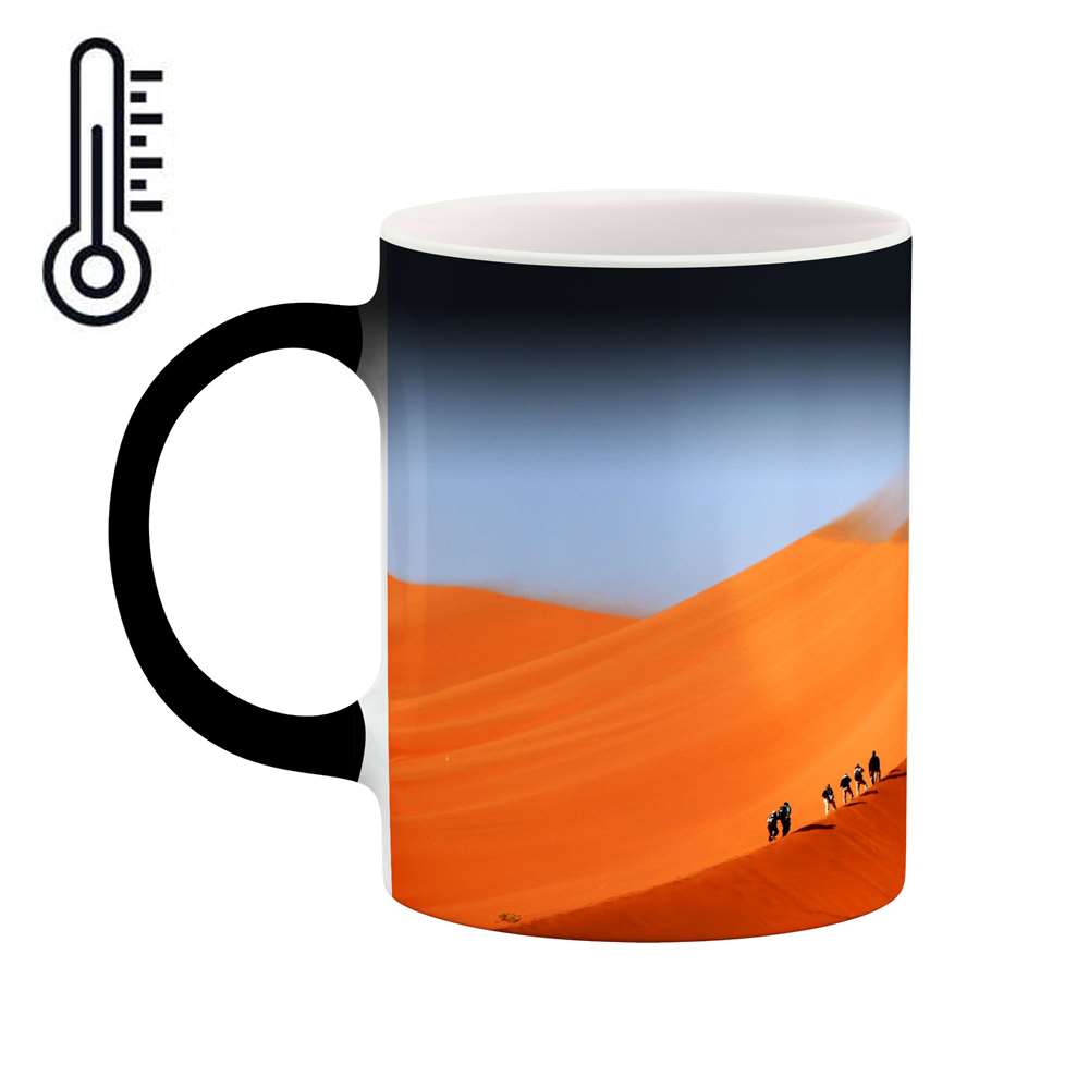 ماگ حرارتی  کاکتی طرح کویر مدل mgh16684