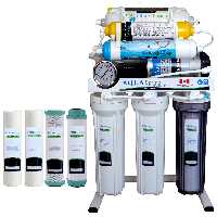 دستگاه تصفیه کننده آب آکوآ اسپرینگ مدل NF3900 به همراه فیلتر مدل 01 مجموعه 4 عددی