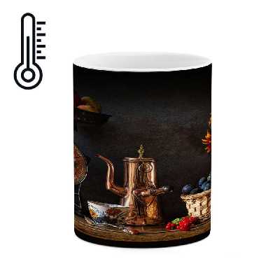 ماگ حرارتی کاکتی طرح صبحانه مدل mgh15997