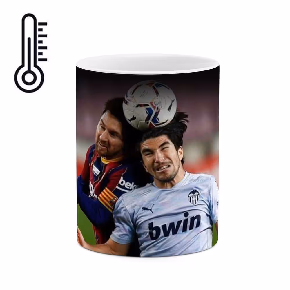 ماگ حرارتی طرح فوتبالیست Messi مدل mgph12485