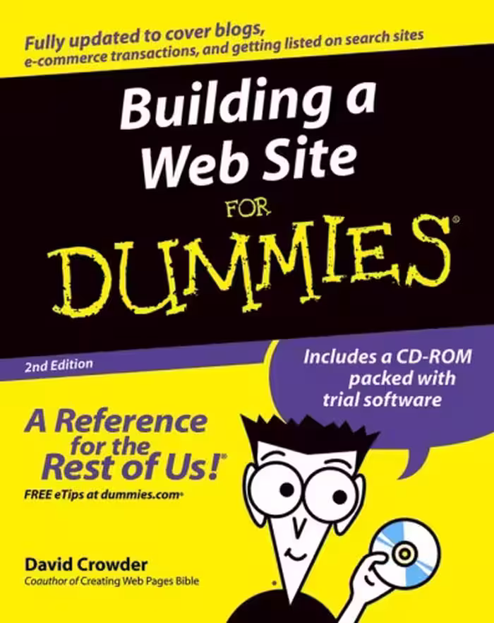 خرید و دانلود نسخه کامل کتاب Building a web site for dummies