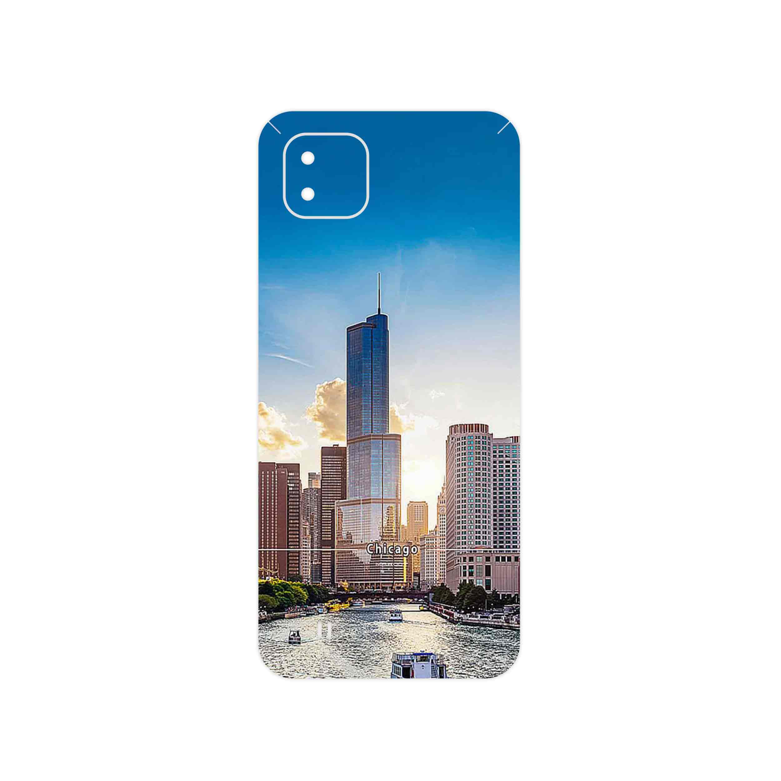 برچسب پوششی ماهوت مدل City of Chicago مناسب برای گوشی موبایل ریلمی C11 2021