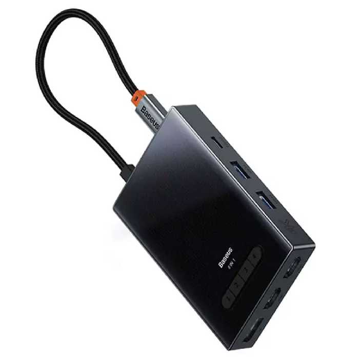 هاب تایپ سی 8 پورت بیسوس Baseus BS-OH082 WKYY030413