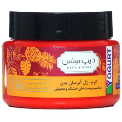 کرم ژل آبرسان بدن میوه های استوایی دیپ سنس