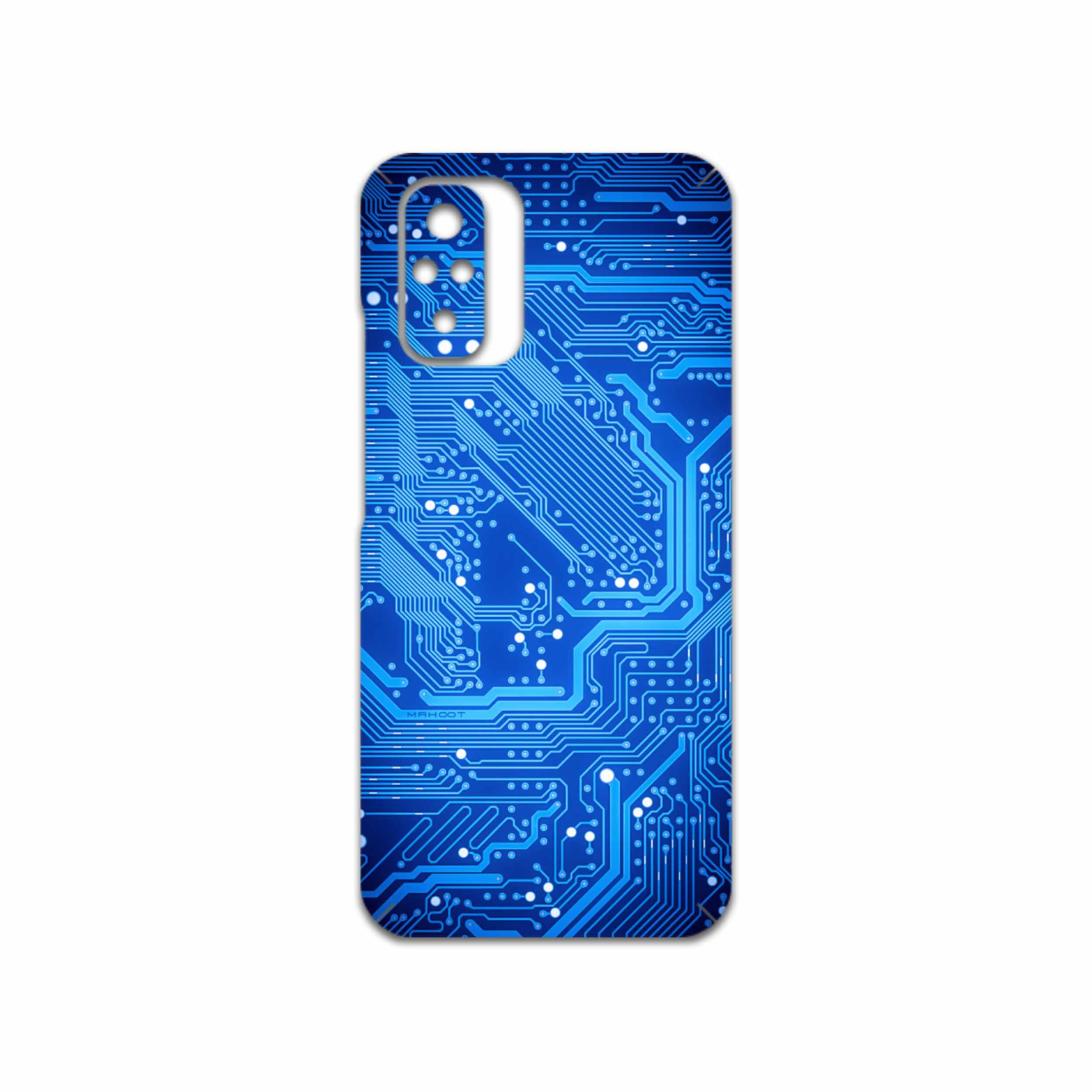 برچسب پوششی ماهوت مدل Blue-Printed-Circuit-Board مناسب برای گوشی موبایل شیائومی Redmi Note 10s