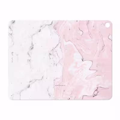برچسب پوششی ماهوت مدل Blanco-Pink-Marble مناسب برای تبلت اپل iPad Pro 12.9 (GEN 3) 2018 A1895