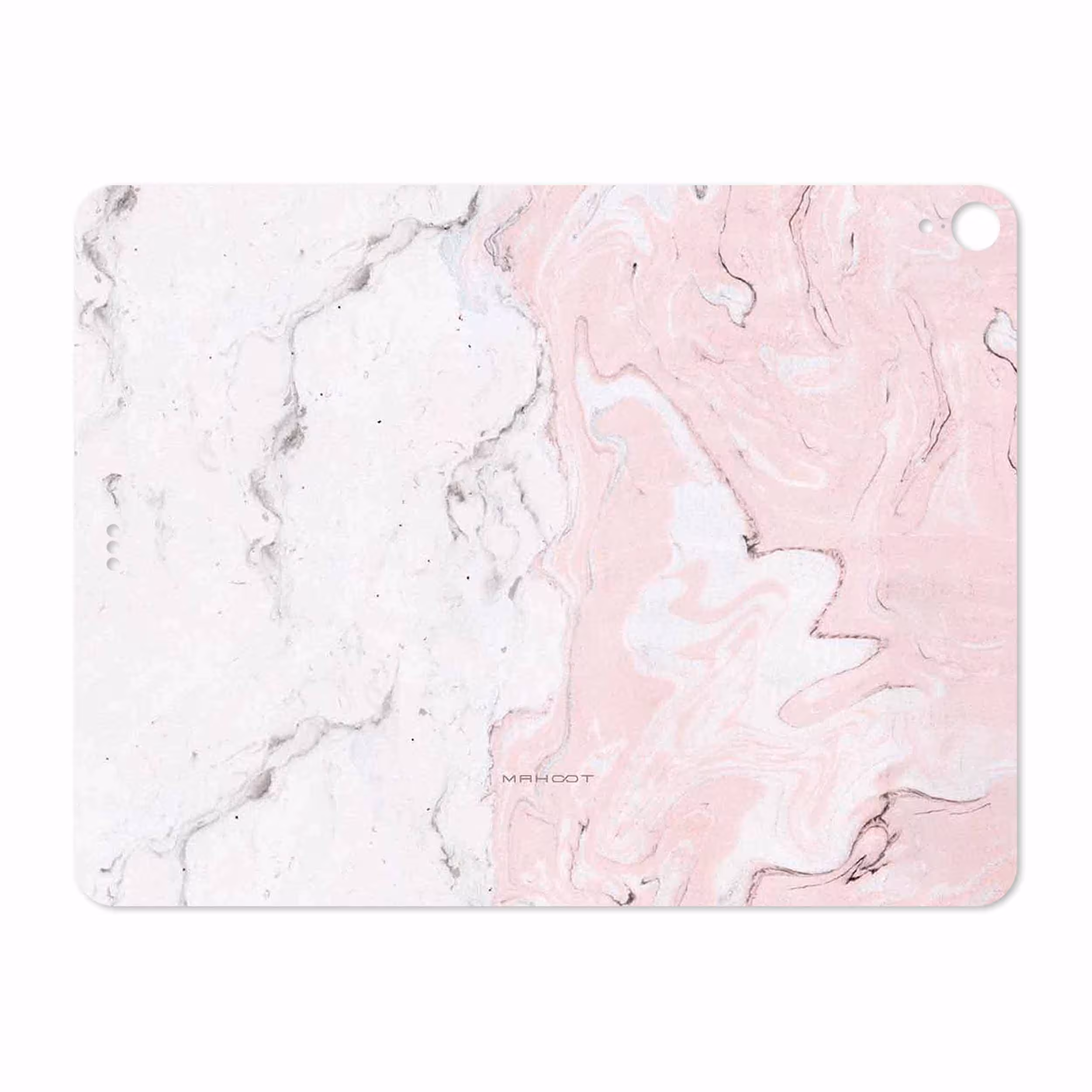 برچسب پوششی ماهوت مدل Blanco-Pink-Marble مناسب برای تبلت اپل iPad Pro 12.9 (GEN 3) 2018 A1895