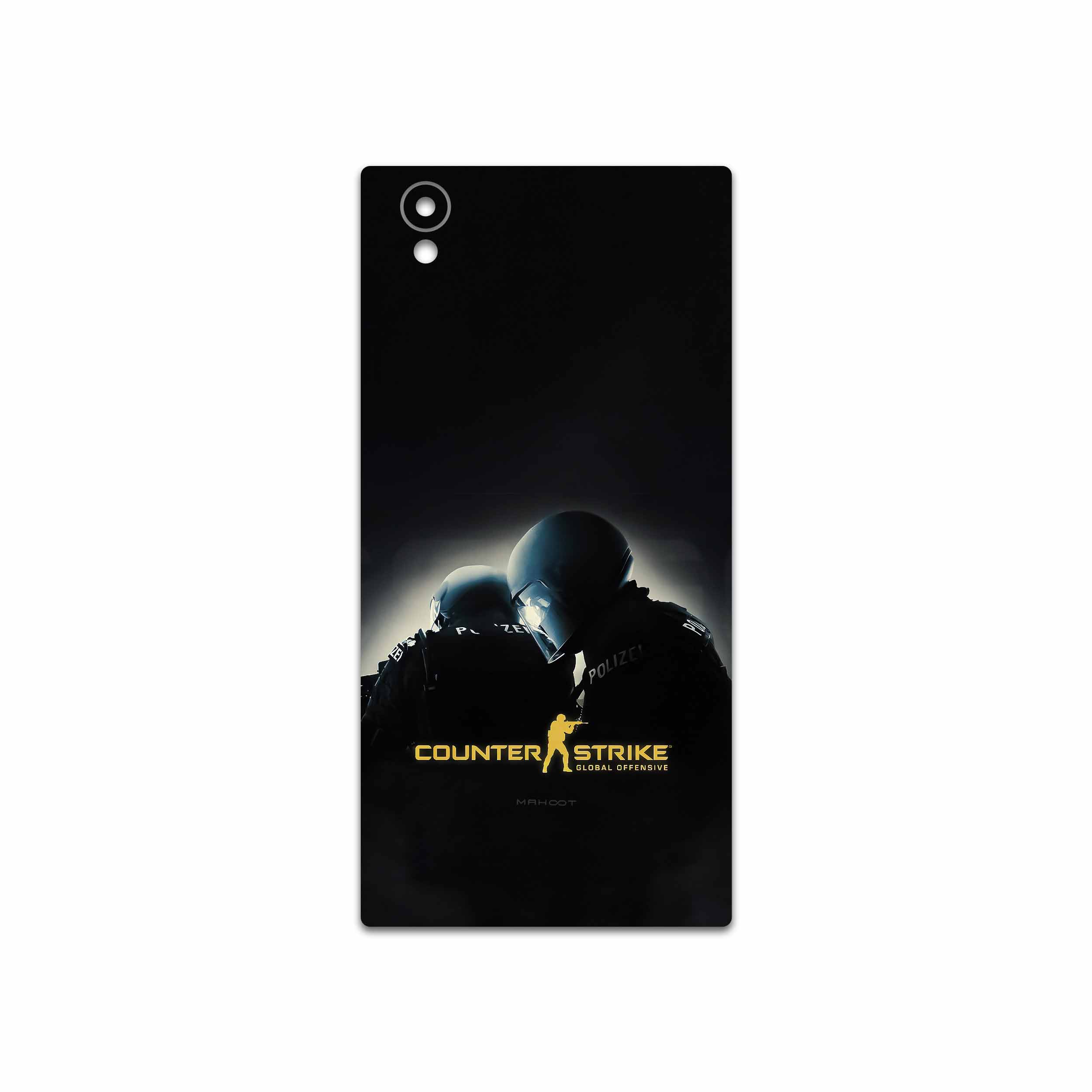 برچسب پوششی ماهوت مدل Counter-Strike مناسب برای گوشی موبایل سونی Xperia L1