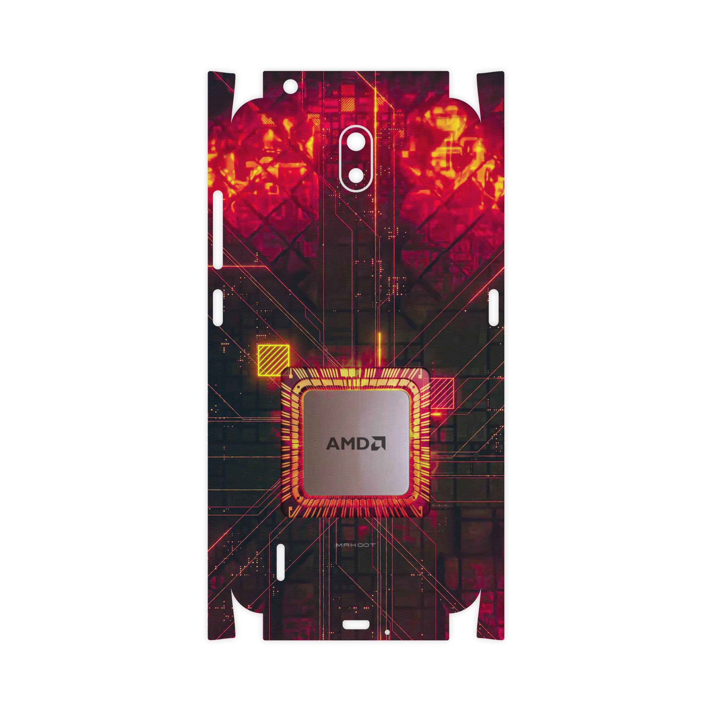 برچسب پوششی ماهوت مدل AMD-Brand-FullSkin مناسب برای گوشی موبایل نوکیا C1