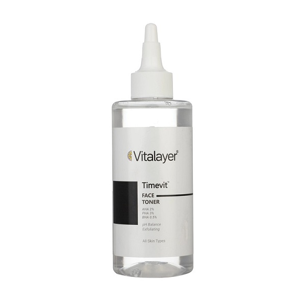 تونر تخصصی ویتالیر Vitalayer مدل Timevit حجم 200 میلی لیتر