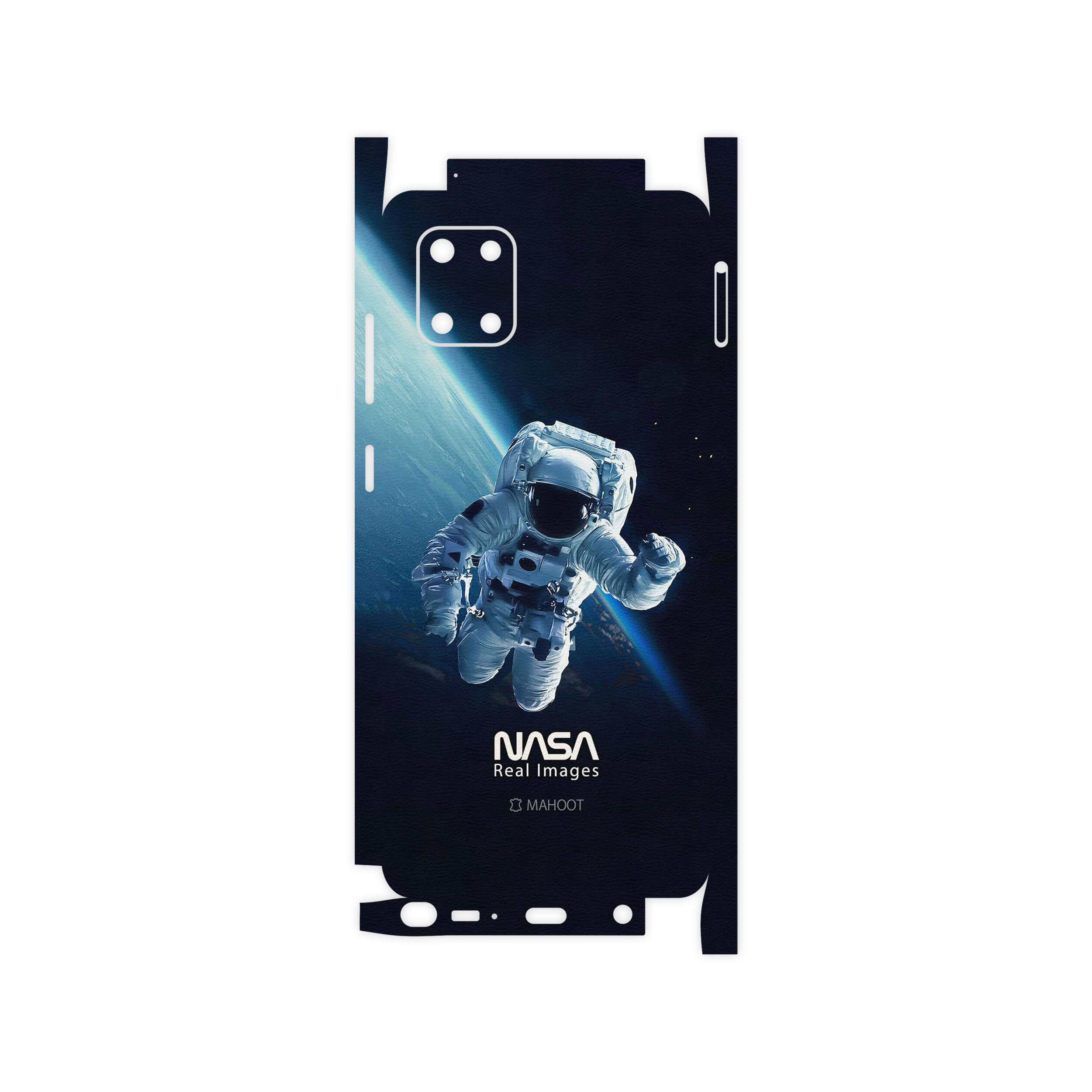 برچسب پوششی ماهوت مدل NASA-Astronaut-FullSkin مناسب برای گوشی موبایل سامسونگ Galaxy Note10 Lite