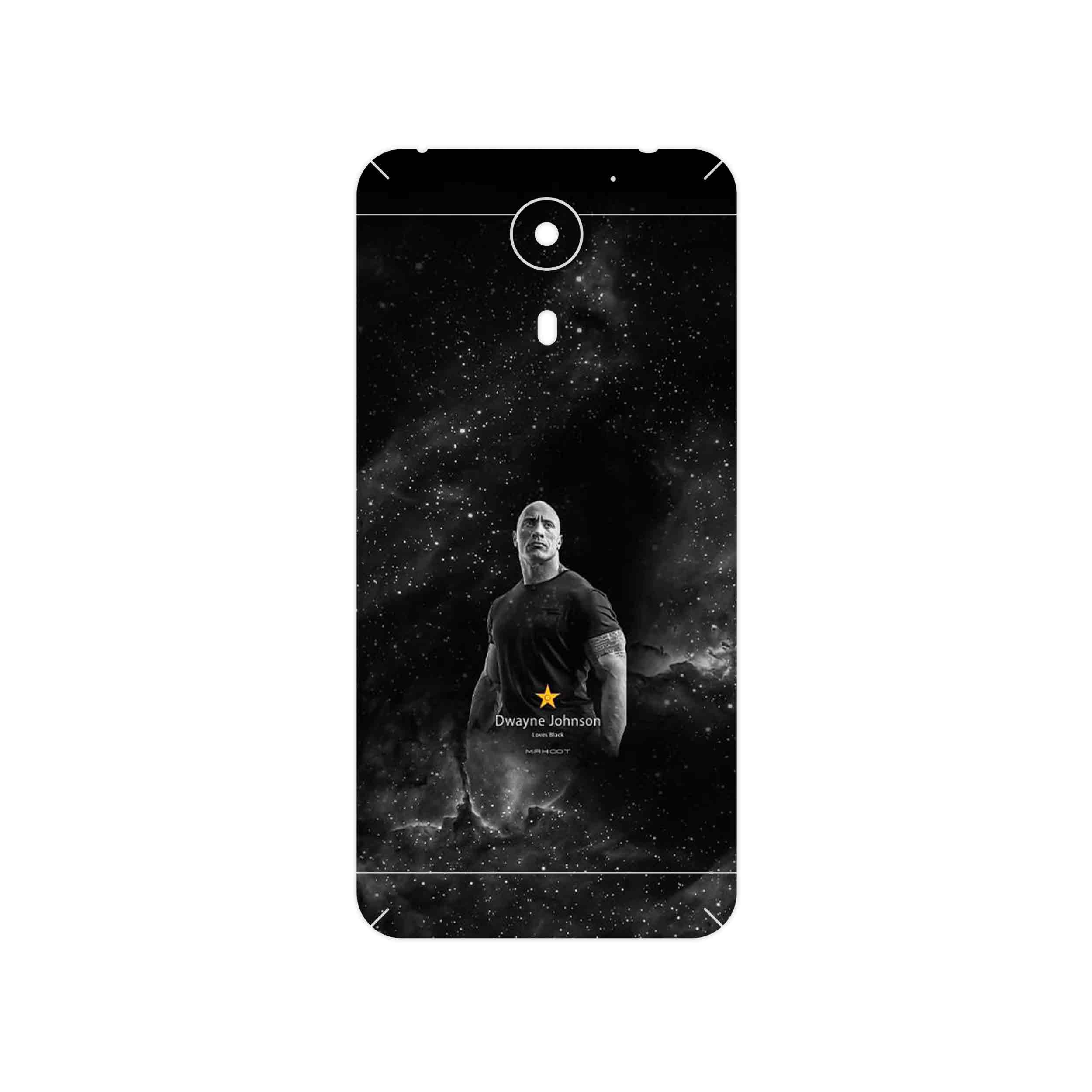 برچسب پوششی ماهوت مدل Dwayne Johnson مناسب برای گوشی موبایل یومی Plus