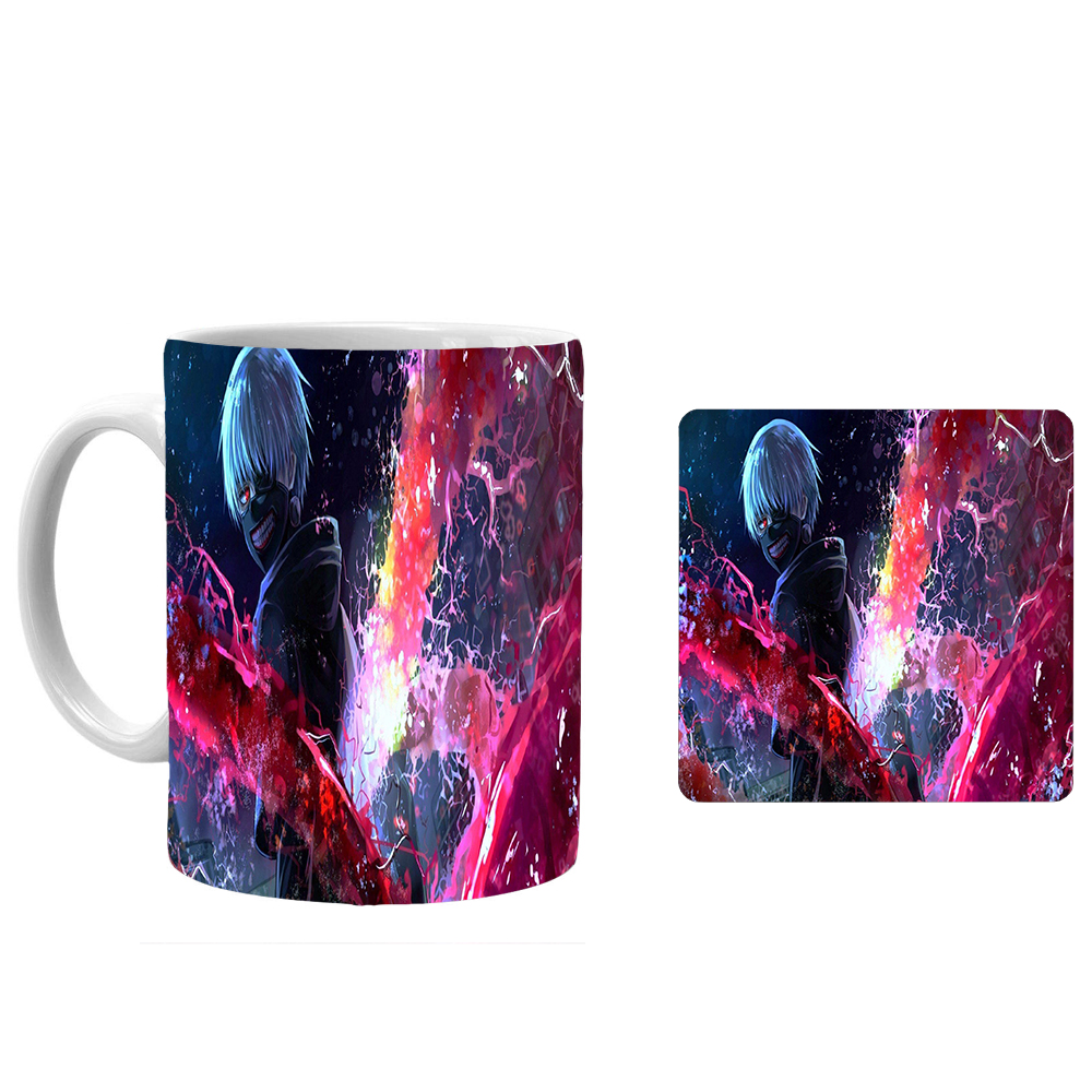 ماگ طرح انیمه توکیو غول xa7 به همراه زیرلیوانی