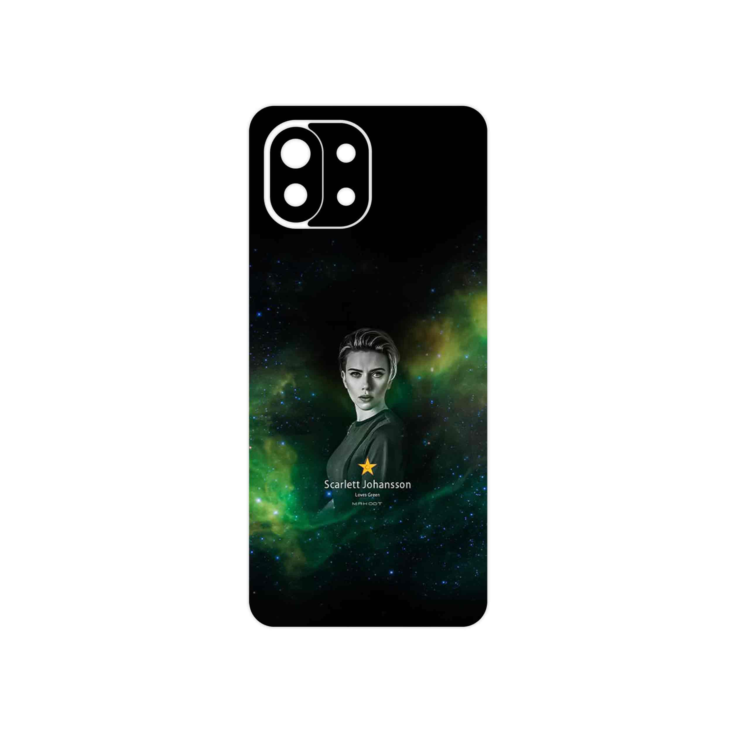 برچسب پوششی ماهوت مدل Scarlett Johansson مناسب برای گوشی موبایل شیائومی MI 11 LITE