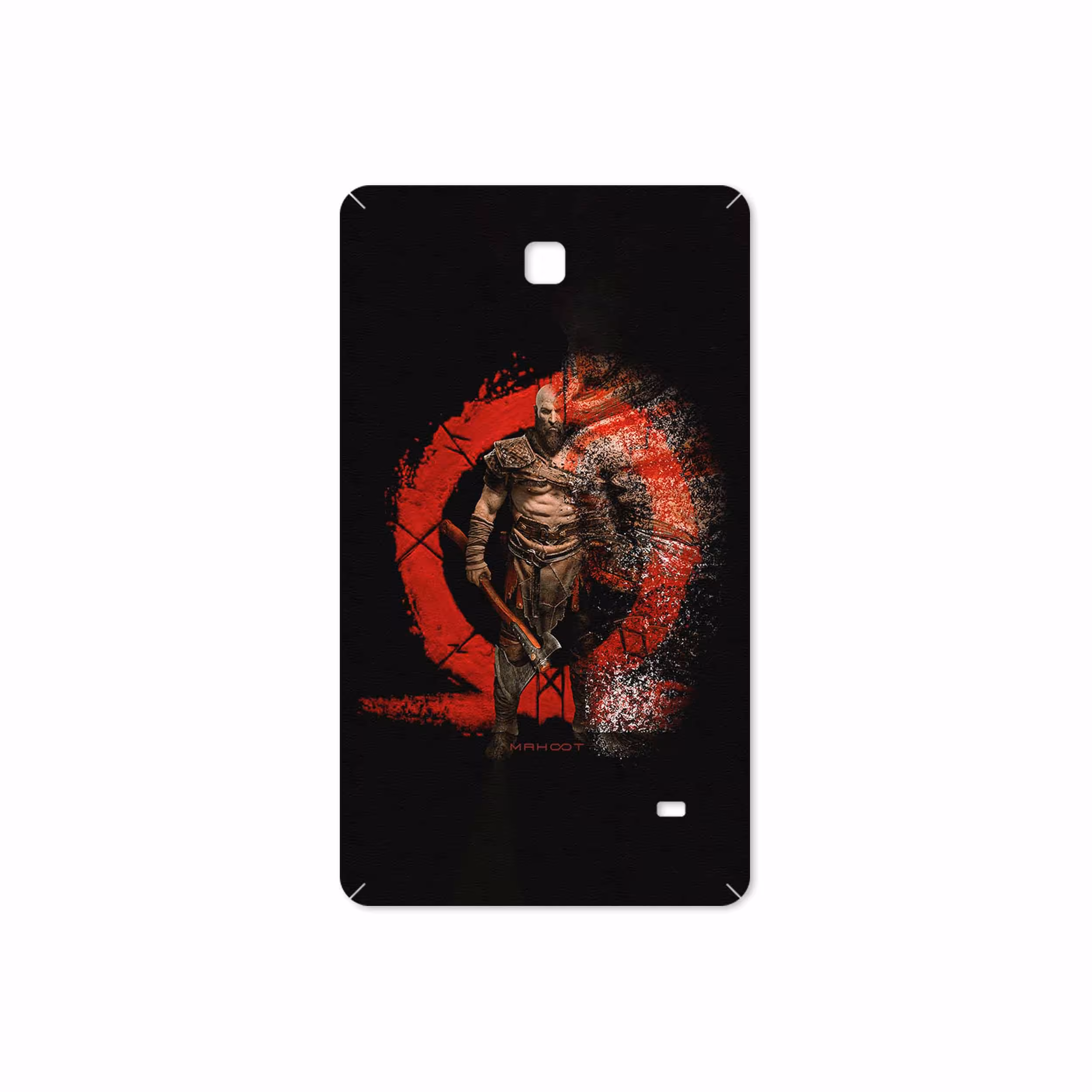 برچسب پوششی ماهوت مدل God-Of-War-Game مناسب برای تبلت سامسونگ Galaxy Tab 4 7.0 2014 T231