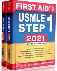 FIRST AID for the USMLE STEP 1 2021 2Vol Hardcover - کتاب پزشکی بهار