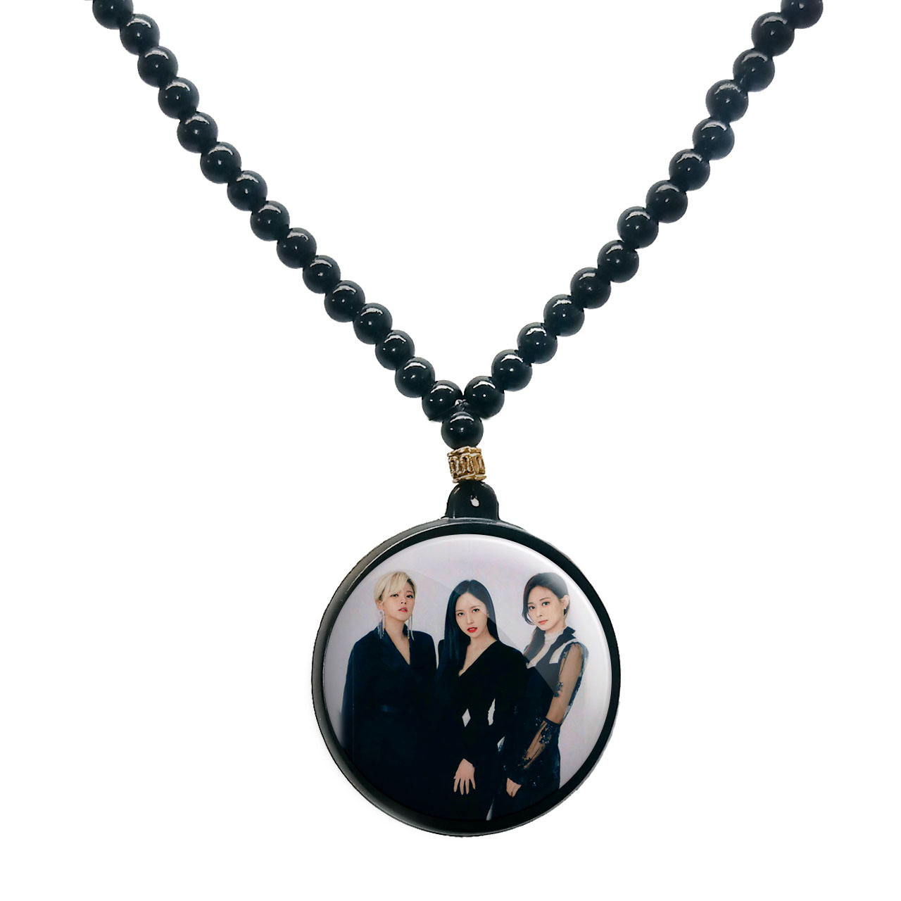 گردنبند پرمانه طرح تو ایس کد pmd.18253 مدل دو طرفه