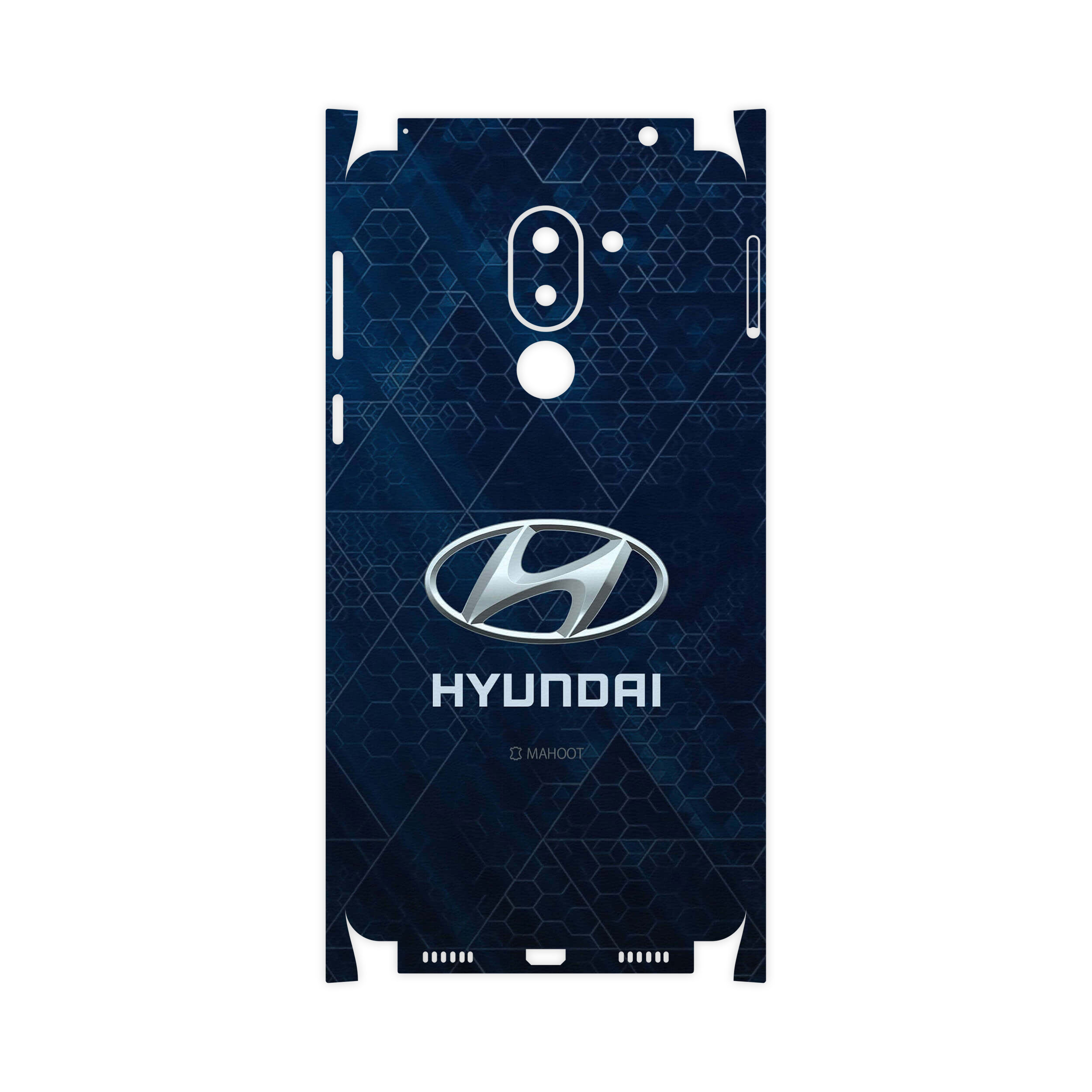 برچسب پوششی ماهوت مدل Hyundai-FullSkin مناسب برای گوشی موبایل آنر 6X