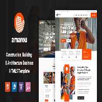 دانلود قالب اچ تی ام ال Amarou