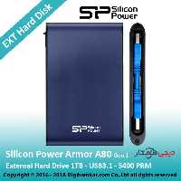هارد اکسترنال سیلیکون پاور مدل Armor A80 ظرفیت 1 ترابایت