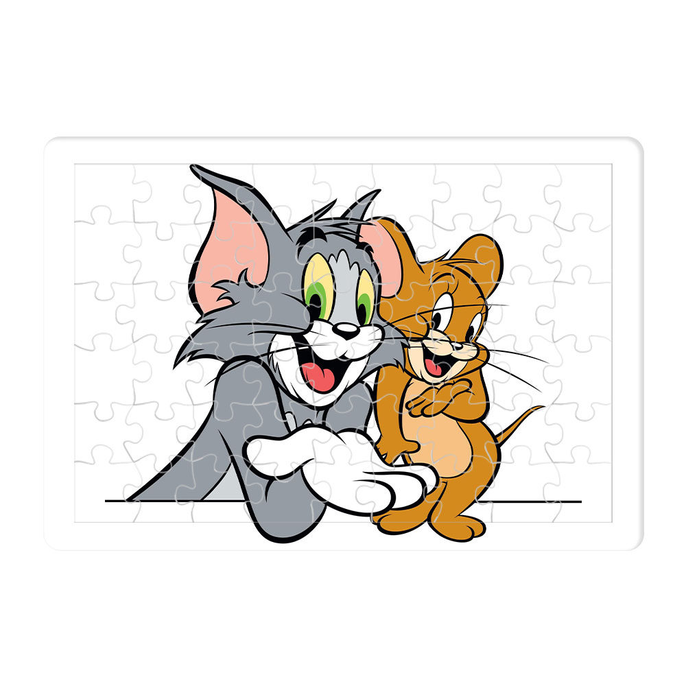 پازل 54 تکه طرح تام و جری مدل P1281