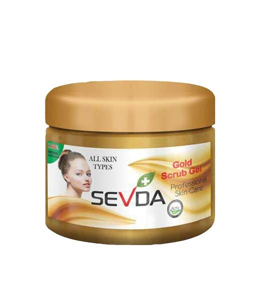 ژل اسکراب طلا 250میل سودا