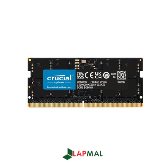 رم لپ تاپ DDR5 تک کاناله 5600 مگاهرتز CL46 کروشیال مدل CT32 ظرفیت 32 گیگابایت
فروشگاه اینترنتی تخصصی لپتاپ لپ مال