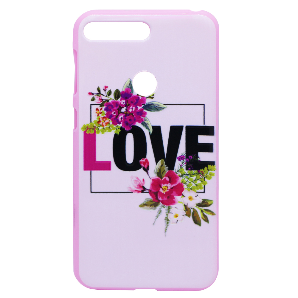 کاور طرح Love مدل NKK-01 مناسب برای گوشی موبایل هوآوی Y6 Prime 2018