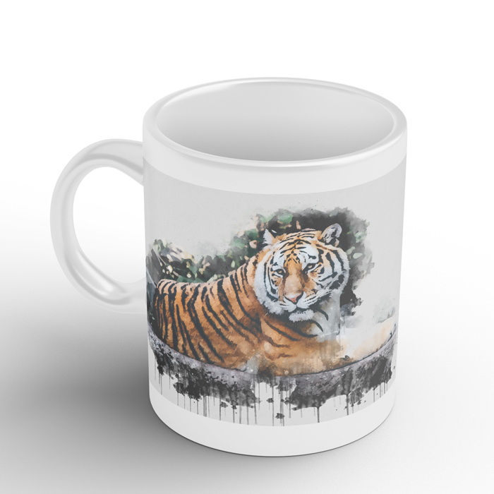 ماگ مدل حیوانات طرح ببر