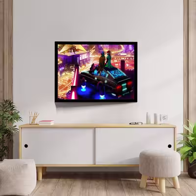تابلو مدل cyberpunk کد F-11041