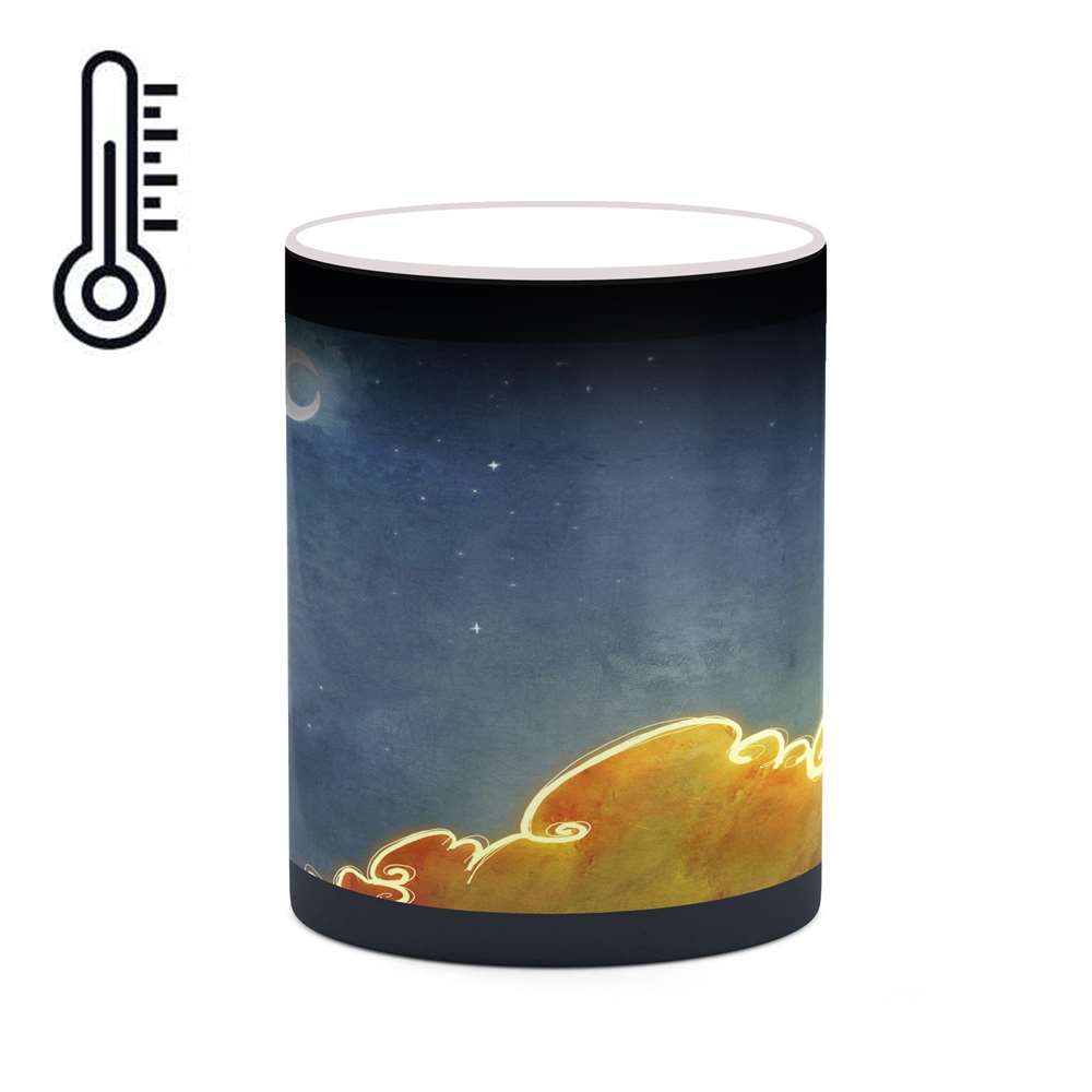 ماگ حرارتی کاکتی طرح فانتزی مدل mgh18942