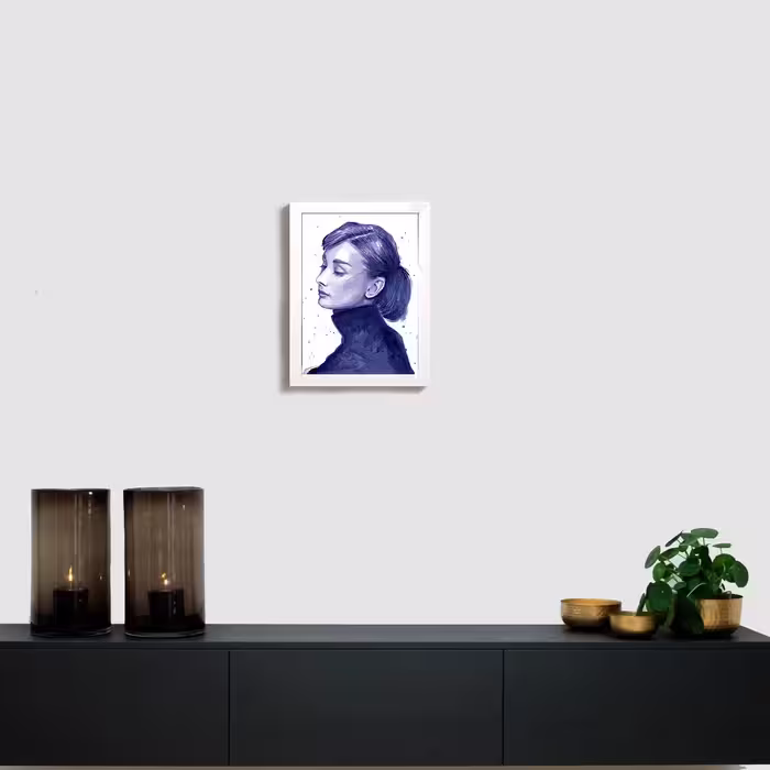 تابلو مدل audrey hepburn
