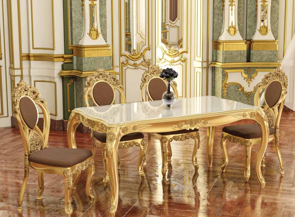 میزناهارخوری پلیمری رایان، رز شش نفره