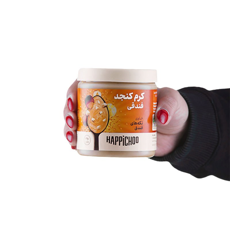 کرم کنجد فندق هپی چو 270گرمی