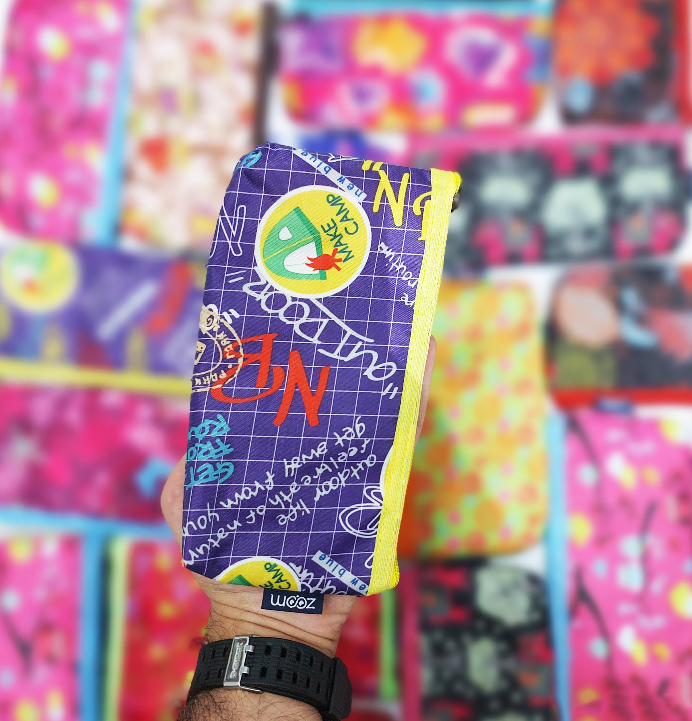 جامدادی فانتزی زوم طرح نوشته