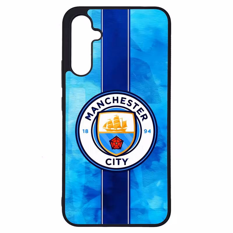 کاور طرح تیم منچستر سیتی Manchester City کد G-189 مناسب برای گوشی موبایل سامسونگ Galaxy A34 / A34 5G | دیجی قاب دونی