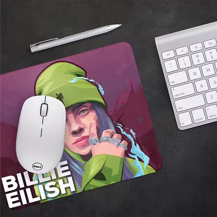 ماوس پد طرح Billie Eilish کد 3296