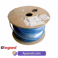 کابل شبکه لگراند Cat6 SFTP روکش PVC حلقه 500 متری تست فلوک