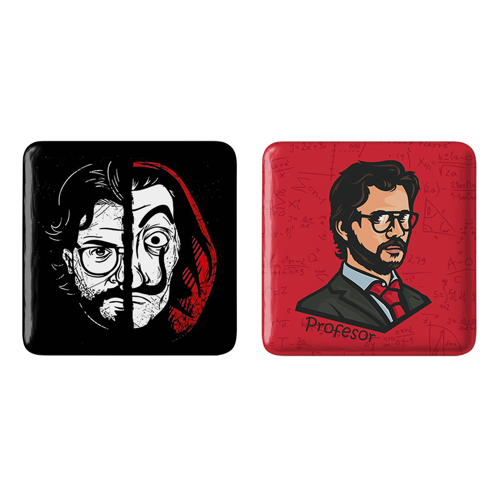 پیکسل خندالو مدل پروفسور سریال Money Heist کد 32323234 مجموعه 2 عددی