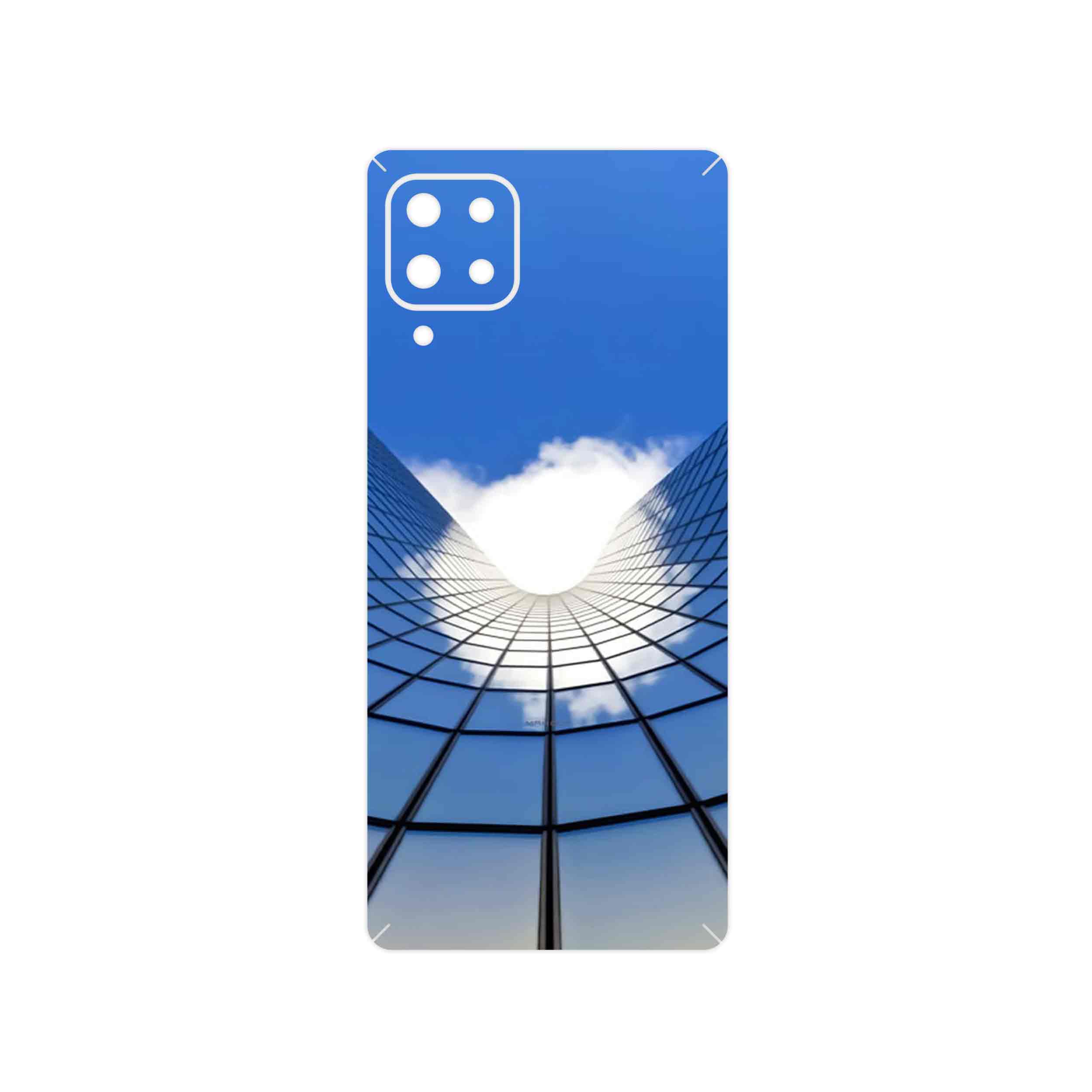 برچسب پوششی ماهوت مدل Glass skyscraper مناسب برای گوشی موبایل سامسونگ Galaxy M62